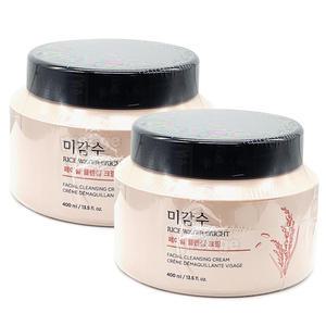 더페이스샵 미감수 브라이트 페이셜 클렌징크림 400ml+400ml