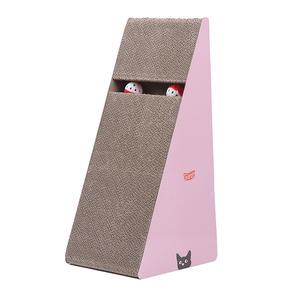 가또나인 NEW 삼각 핑크 고양이 스크래쳐