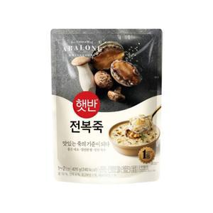 CJ 햇반 전복죽 420g  21개 (1박스)