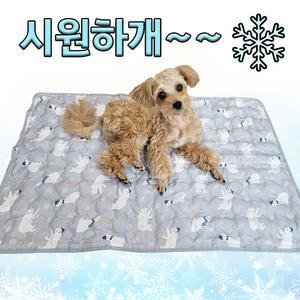 강아지 고양이 반려동물 쿨매트 쿨메트 쿨링 쿨젱 방석