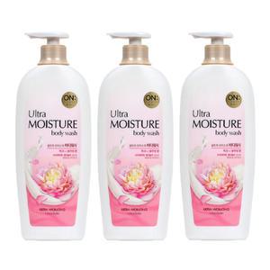 온더바디 울트라 모이스처 바디워시 피오니 785ml, 3개