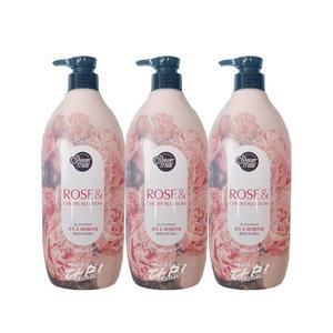 샤워메이트 블루밍 바디워시 로즈 앤 체리블러썸 900g x3개