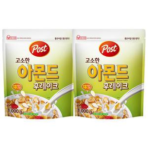 포스트 아몬드 후레이크 1000g 2개