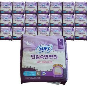 소피 안심숙면팬티 쏘피 입는 오버나이트 대형 5개 6팩
