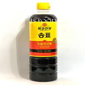 마산몽고 몽고간장 송표 으뜸진간장 900ml/진간장/양조간장 70%/불고기,갈비,장조림용