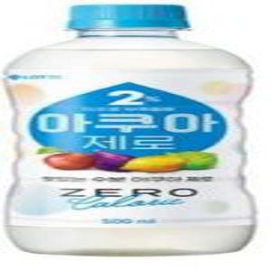 [롯데칠성음료] 롯데칠성 2%이프로 제로 아쿠아 500ml 24개