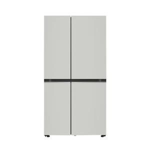 디오스 오브제컬렉션 베이직 양문형 냉장고 S834MGG1D.CKOR [832L,그레이]