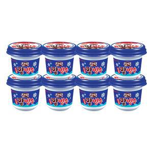 찰떡 일품  팥빙수 아이스크림 230ml X8개
