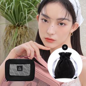 3CE 투 고 파우치+화이트 스트링 파우치
