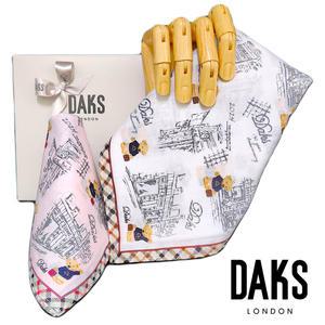 [롯데백화점]닥스 곰돌이 나염 손수건 DKO1422