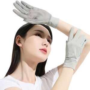 원단이다른 자외선차단 메쉬 쿨장갑/손바닥 망사/-5 쿨링 냉감 원단/골프 낚시 등산 운전 여름 스포츠 장갑/여성 남성