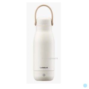 락앤락 휴대용 텀블러 전기포트 아이보리 350ml