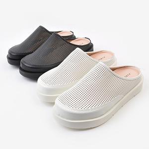 [신세계몰][바네토] US-SB 남성슬리퍼 시원한 펀칭 키높이  4cm 여름 바캉스