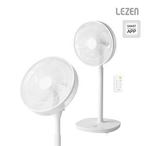 [LEZEN] 르젠 스마트 입체회전 BLDC 선풍기 LZDF-TR810 화이트