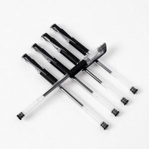 사무용볼펜 부드러운 0.5mm 블랙색상 대용량 중성 볼펜 100p 세트