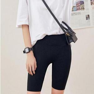 [BZJL53OS_4C]여성 레깅스 팬츠 슬림 트렌디 5부 바이크