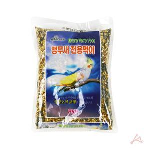조류 전용먹이 앵무새밥 앵무새 700g 사료 앵무새사
