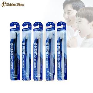 켄트 메디 초미세모 콤팩트 칫솔 5개 어금니 마사지 잇몸 어린이 부드러운 미세모 (색
