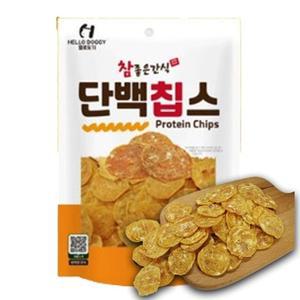 강아지 바삭한 스낵 치킨 당근 100g 1P 영양 단백질 (WFGWTBL)