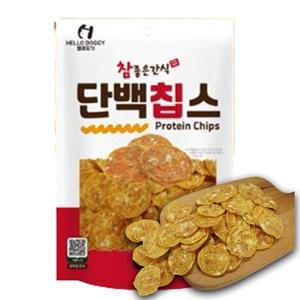 강아지 바삭한 스낵 치킨 사과 100g 1P 영양 단백질 (WFGWTBO)