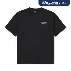 [디스커버리]프레시벤트 그래픽 반팔티셔츠 (BLACK)