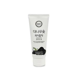 해피바스 대나무숯 피지제거 지성 오일 투 약산성 남자 워터 딥 거품 클린징 세안제 폼클 저