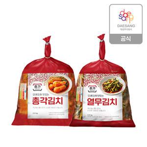 (m)총각김치2.3kg+열무김치2.5kg