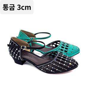 케이탑 D8093보석 펀칭 댄스화
