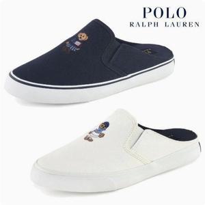 [폴로](의정부점)CARLEE BEAR MULE 캔버스 뮬 슬립온 2종 RFS11283,498OA-W-SC