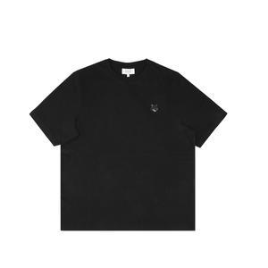 25SS 메종키츠네 MW00127KJ0119 P199 여성 볼드 폭스헤드 티셔츠 블랙