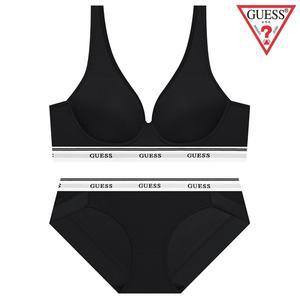 [롯데백화점]게스 소프트커버 액티브 브라팬티세트 OCWBRBP693BK