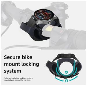 호환품 Garmin Forerunner 용 핸들 바 레일 자전거 마운트 키트 홀더 TOMTOM/TICWATCH/순토 Watch 스탠드
