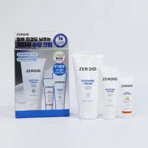 제로이드 수딩 크림 80ml 기획 (+수딩 로션 25ml+ 데일리 선크림 10ml)
