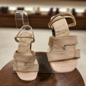 DAKS [닥스여성샌들] 4CM 세미 캐주얼 2WAY 샌들 DLD307A TP32 (베이지)