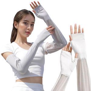 메쉬 쿨토시 장갑/극강 통기성/자외선차단 망사 냉감 팔토시/골프 산책 등산 운전 여름 쿨장갑/여성 남성