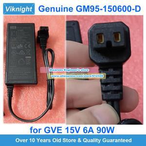 GVE GM95 150600 D AC 어댑터 노트북 충전기 전원 공급 장치 15V 6A 90W