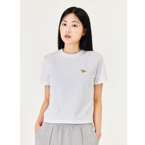 [롯데백화점]마크곤잘레스 우먼 엔젤 와펜 크롭 반팔 티셔츠 (Z252WST050)