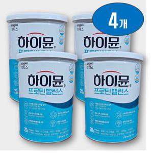 하이뮨 프로틴 밸런스 단백질 보충제 파우더 304g x 4개