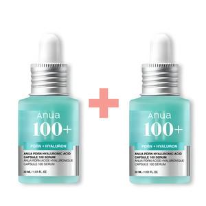 아누아 PDRN 피디알엔 히알루론산 캡슐 100 세럼 30ml  2개