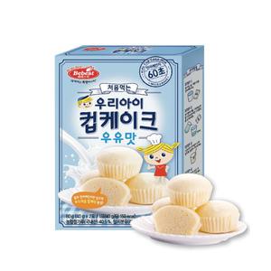 베베스트 처음먹는 우리아이 컵케이크 - 우유맛 아기과자 아기간식 아이과자 아이간식