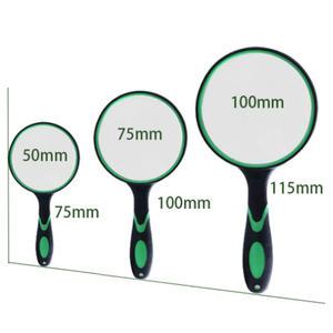 규격선택 손잡이 돋보기 5cm 7.5cm 10cm 확대경 고배율