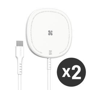 1 + 1 스피디 맥세이프 15W 고속 무선 충전기 1.5m