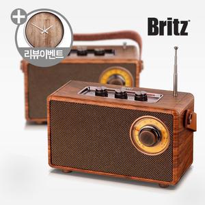브리츠 BA-MK5 휴대용 무선 블루투스 라디오 스피커 USB재생 효도 미니 소형 FM 라디오