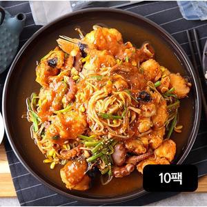 국내산 여수 손질아귀 10팩+찜양념10팩