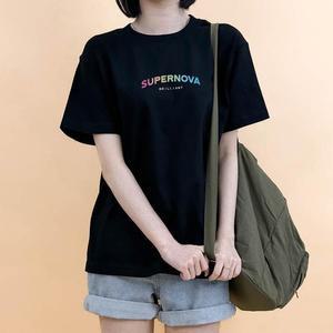 [험블] 얇은 면티 여름옷 여자 기본 반팔 티셔츠