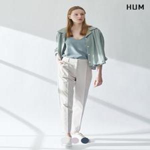 [HUM][HUM]여) 하프 밴딩 테이퍼드핏 슬랙스(HHPECPT536P)