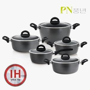 [쉐프앤쿡]PN풍년 마레 세라믹IH 냄비 인덕션 편수 양수 5종 구성