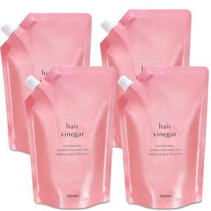 어퓨 라즈베리 헤어 식초 리필 400ml 4개