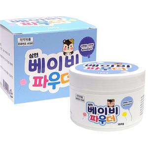 삼현 토닥 베이비파우더 보송보송 부드럽게 100ml