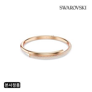 [롯데백화점]스와로브스키 [본사정품] Dextera 로즈골드 뱅글 팔찌L 5700931